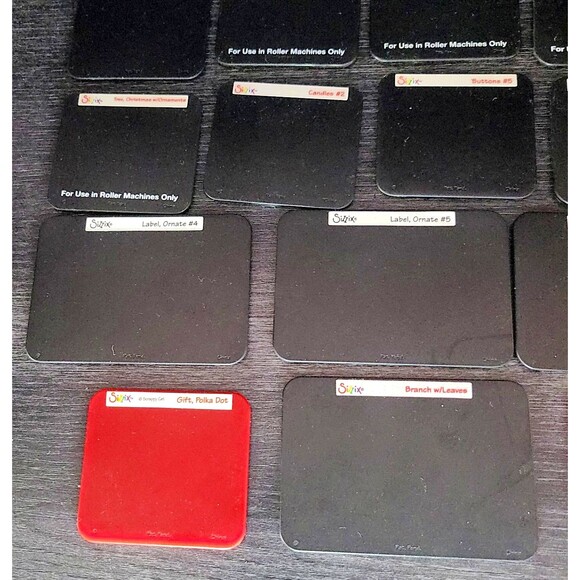 Lot Of 14 Christmas Sizzix Die Tree Xmas ScrappyCat Phrase Joy - NEXT DAY SHIP - Picture 3 of 8